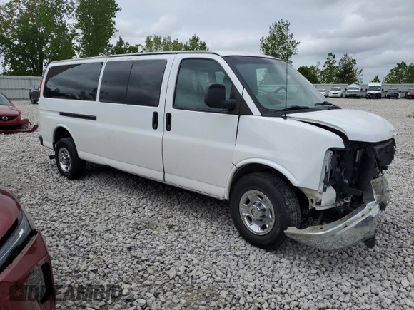 2016 Chevrolet Express Passenger LT z VIN 1GAZGPFF1G1176799, wystawiony jako Copart lot #57258115 z przebiegiem 199 406 mil mil oraz Szkoda całkowita • Salvage title. Historia ofert i sprzedaży dostępna na DreamBid. Obrazek 4.