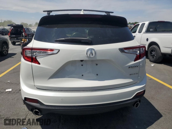 2019 Acura RDX Advance with VIN 5J8TC2H72KL015037, listed as a Copart auction lot 62401115 with Not provided miles and Salvage title. Bid and sale history available at DreamBid. Image 6.