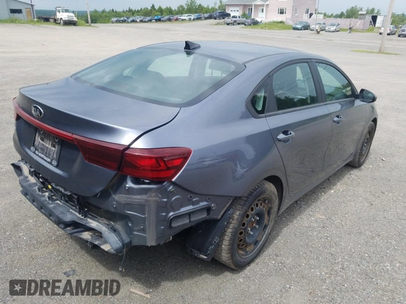 2021 Kia Forte LXS with VIN 3KPF24AD6ME276581, listed as a Copart auction lot 60495244 with 48,540 mi miles and Salvage Title. Bid and sale history available at DreamBid. Image 3.