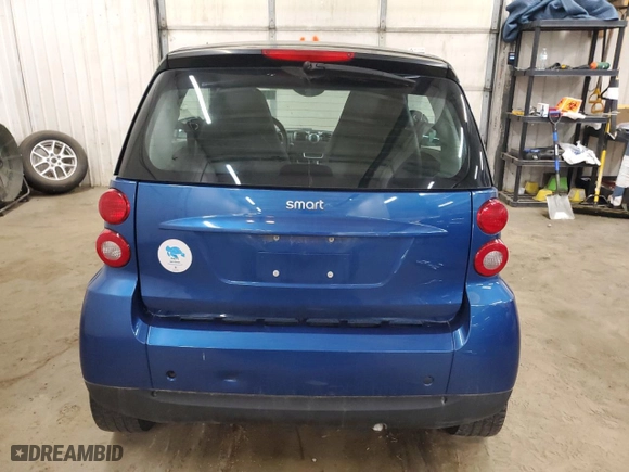 2009 Smart fortwo Pure with VIN WMEEJ31X99K209790, listed as a Copart auction lot 51102685 with 30,389 mi miles and Salvage Title. Bid and sale history available at carsss.com. Image 10.