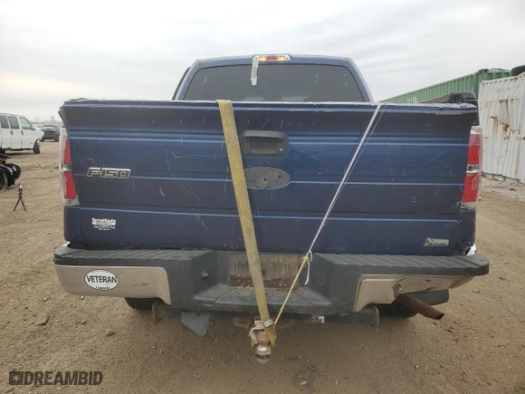2010 Ford F-150 XL with VIN 1FTFW1EV7AKA74105, listed as a Copart auction lot 50515185 with 0 mi miles and Salvage Title. Bid and sale history available at carsss.com. Image 6.