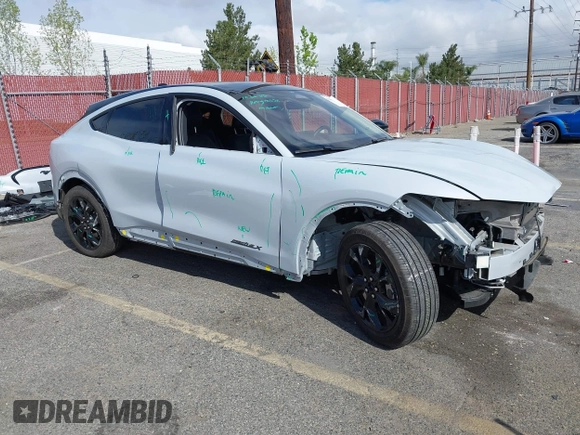2023 Ford Mustang Mach-E Premium with VIN 3FMTK3R75PMA92248, listed as a IAAI auction lot 41906360 with 10,096 mi miles and . Bid and sale history available at DreamBid. Image 1.