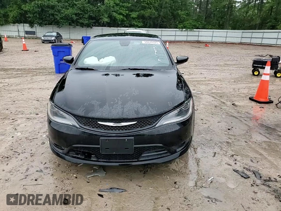 2015 Chrysler 200 S with VIN 1C3CCCBB7FN638895, listed as a Copart auction lot 59626025 with 102,837 mi miles and Salvage title. Bid and sale history available at DreamBid. Image 13.