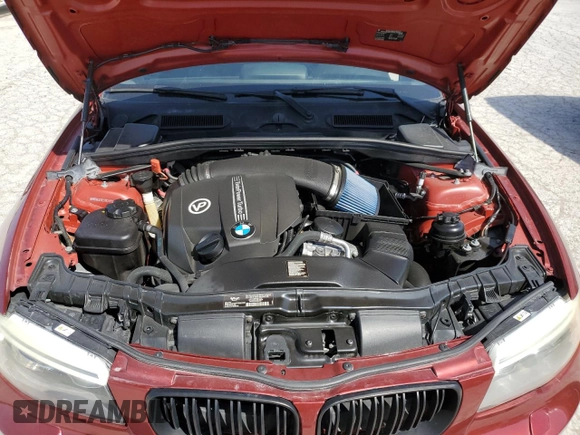 2012 BMW 1 Series 135i with VIN WBAUC9C5XCVM12726, listed as a Copart auction lot 48102254 with 82,285 mi miles and Salvage title. Bid and sale history available at DreamBid. Image 11.
