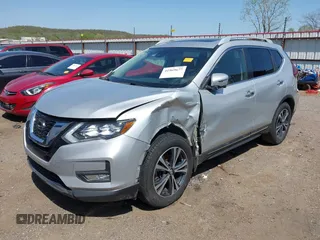 2018 Nissan Rogue SV with VIN 5N1AT2MT6JC844714, listed as a IAAI auction lot 41969677 with 121,187 mi miles and . Bid and sale history available at carsss.com. Image 17.