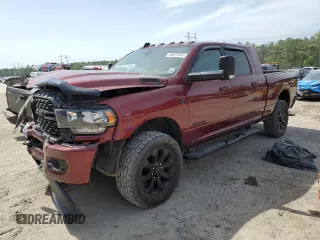 2022 Ram 2500 Big Horn with VIN 3C6UR5MLXNG309851, listed as a Copart auction lot 56697425 with 59,614 mi miles and Salvage title. Bid and sale history available at DreamBid. Image 1.