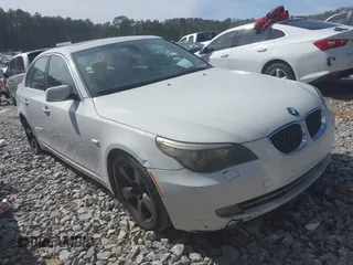 2008 BMW 5 Series 535i with VIN WBANW13518CZ80301, listed as a IAAI auction lot 41609398 with 235,554 mi miles and . Bid and sale history available at carsss.com. Image 1.