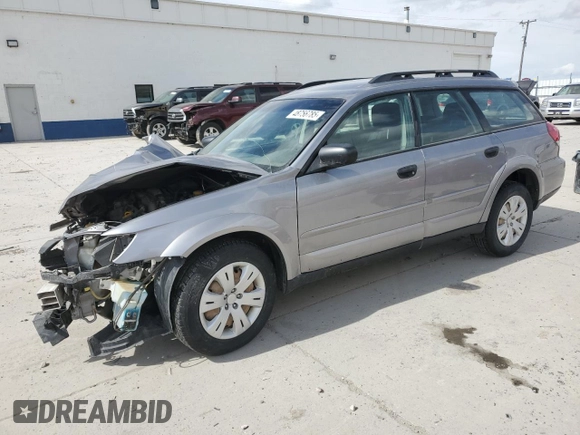 2008 Subaru Outback z VIN 4S4BP60C387366101, wystawiony jako Copart lot #48756785 z przebiegiem 137 801 mil mil oraz Szkoda całkowita • Salvage title. Historia ofert i sprzedaży dostępna na DreamBid. Obrazek 1.