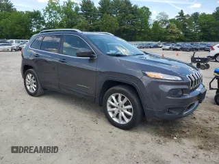 2016 Jeep Cherokee Limited with VIN 1C4PJMDS1GW322118, listed as a Copart auction lot 58468615 with 115,822 mi miles and Salvage title. Bid and sale history available at DreamBid. Image 4.