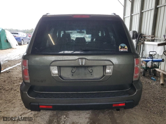 2006 Honda Pilot EX-L with VIN 5FNYF28596B021095, listed as a Copart auction lot 45273175 with 293,594 mi miles and Clean Title. Bid and sale history available at carsss.com. Image 6.