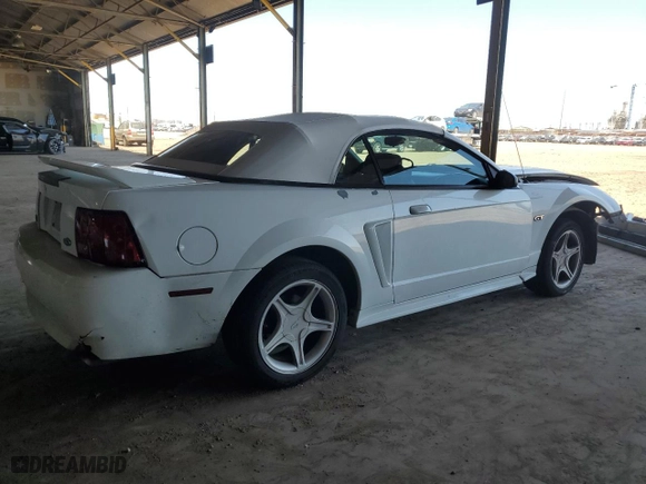 2000 Ford Mustang GT with VIN 1FAFP45X7YF140760, listed as a Copart auction lot 52975924 with NaN miles and Salvage Title. Bid and sale history available at carsss.com. Image 3.