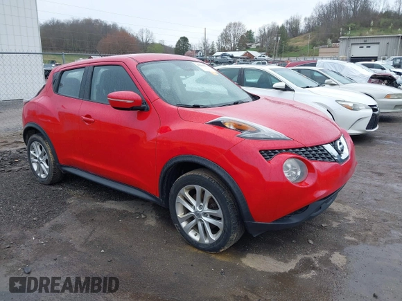 2015 Nissan Juke S with VIN JN8AF5MV8FT559264, listed as a IAAI auction lot 41961274 with 140,550 mi miles and . Bid and sale history available at DreamBid. Image 1.