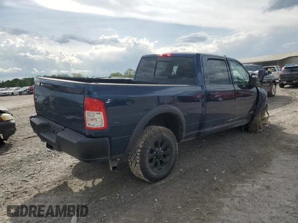 2024 Ram 2500 Tradesman with VIN 3C6TR5CJ9RG330188, listed as a Copart auction lot 53607045 with 7,721 mi miles and Salvage title. Bid and sale history available at DreamBid. Image 3.