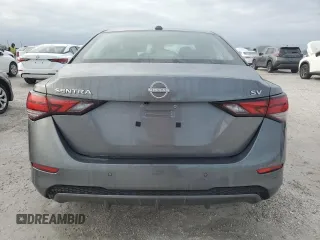 2024 Nissan Sentra SV with VIN 3N1AB8CV8RY251360, listed as a Copart auction lot 46095095 with Not Provided miles and Non Repairable. Bid and sale history available at DreamBid. Image 6.