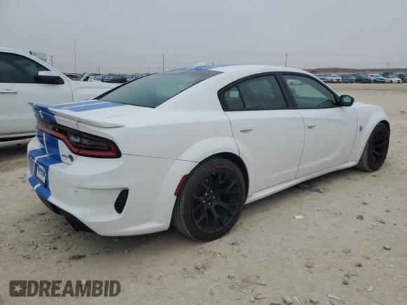 2023 Dodge Charger SRT Hellcat Widebody Jailbreak with VIN 2C3CDXL92PH681356, listed as a Copart auction lot 44570255 with 921 mi miles and Clean Title. Bid and sale history available at carsss.com. Image 3.