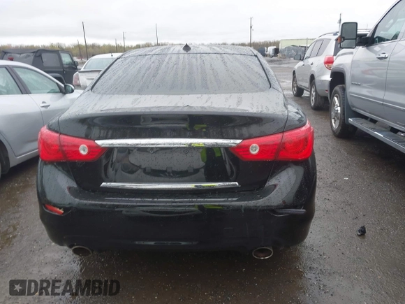 2015 Infiniti Q50 Premium with VIN JN1BV7AP9FM349709, listed as a IAAI auction lot 41976089 with 62,094 mi miles and . Bid and sale history available at DreamBid. Image 16.
