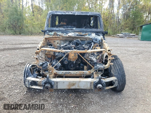 2021 Jeep Wrangler Unlimited Sahara with VIN 1C4HJXEG7MW593969, listed as a Copart auction lot 74041454 with Not provided miles and Non repairable. Bid and sale history available at DreamBid. Image 5.