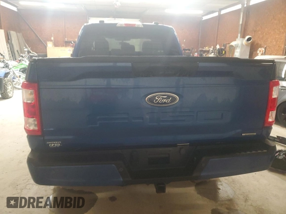 2022 Ford F-150 XL z VIN 1FTEX1EP7NFC10239, wystawiony jako Copart lot #57776525 z przebiegiem 46 980 mil mil oraz Szkoda całkowita • Salvage title. Historia ofert i sprzedaży dostępna na DreamBid. Obrazek 6.