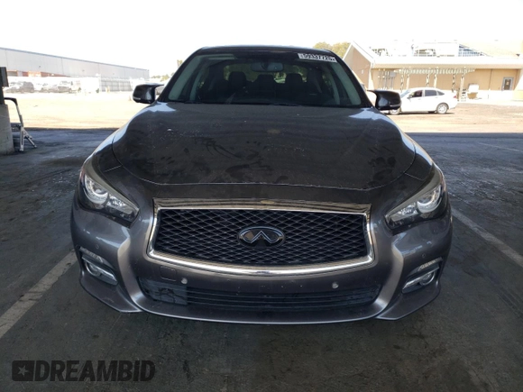 2017 Infiniti Q50 Premium with VIN JN1EV7AP0HM730543, listed as a Copart auction lot 59337725 with 73,230 mi miles and Salvage title. Bid and sale history available at DreamBid. Image 5.
