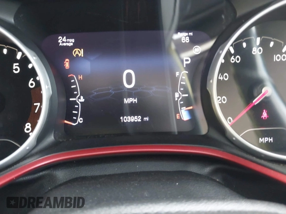 2020 Jeep Compass Trailhawk z VIN 3C4NJDDB5LT171727, wystawiony jako IAAI lot #41844523 z przebiegiem 103 952 mil mil oraz . Historia ofert i sprzedaży dostępna na DreamBid. Obrazek 15.
