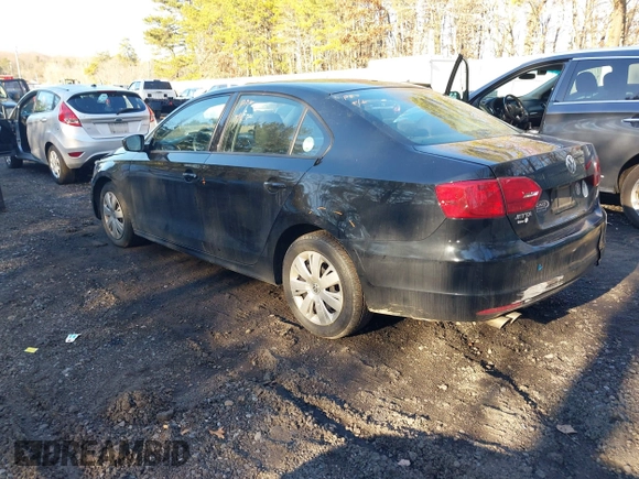 2011 Volkswagen Jetta Sedan S with VIN 3VW2K7AJ2BM074648, listed as a IAAI auction lot 41577958 with 134,241 mi miles. Bid and sale history available at carsss.com. Image 3.