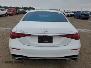 2024 Mercedes-Benz S 580 с VIN W1K6G7GB7RA274038, выставлен на аукционе Copart как лот 42456595 с пробегом 5 810 миль миль и Списание • Salvage title. История ставок и продаж доступна на DreamBid. Изображение 6.
