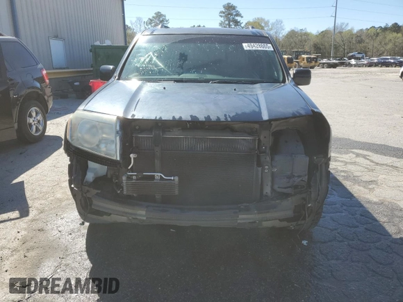 2011 Honda Pilot EX-L with VIN 5FNYF3H75BB055553, listed as a Copart auction lot 49428665 with 131,172 mi miles and Salvage Title. Bid and sale history available at DreamBid. Image 5.