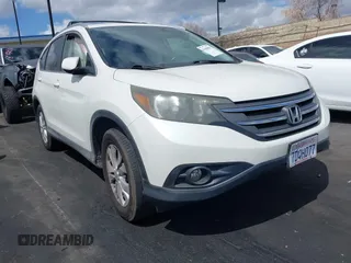 2014 Honda CR-V EX-L with VIN 5J6RM3H75EL011784, listed as a IAAI auction lot 41858861 with 236,805 mi miles and . Bid and sale history available at carsss.com. Image 1.