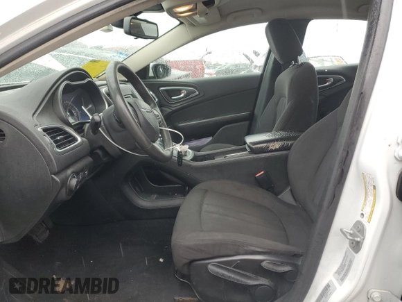 2015 Chrysler 200 Limited with VIN 1C3CCCAB0FN547730, listed as a Copart auction lot 48246985 with 107,458 mi miles and Salvage Title. Bid and sale history available at carsss.com. Image 7.