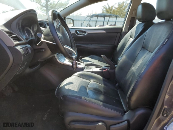 2015 Nissan Sentra S with VIN 3N1AB7AP6FY273366, listed as a Copart auction lot 53477195 with 117,433 mi miles and Salvage Title. Bid and sale history available at carsss.com. Image 7.