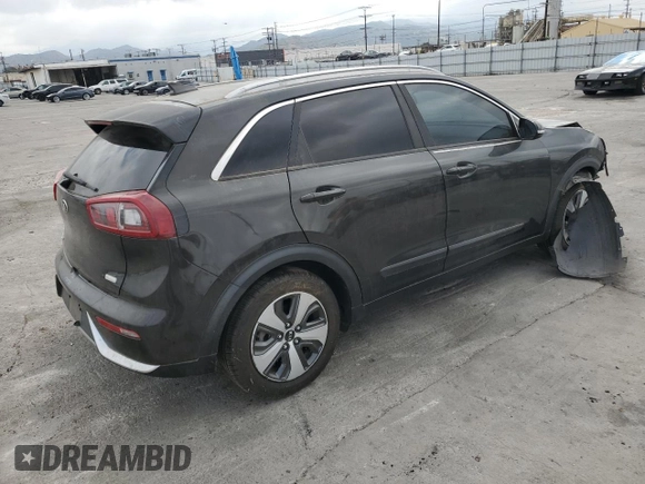 2017 Kia Niro EX with VIN KNDCC3LC1H5057463, listed as a Copart auction lot 52176535 with 167,020 mi miles and Salvage Title. Bid and sale history available at carsss.com. Image 3.