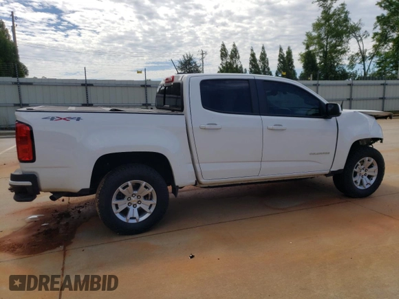 2022 Chevrolet Colorado 4WD LT с VIN 1GCGTCEN7N1130225, выставлен на аукционе Copart как лот 57571985 с пробегом 71 123 миль миль и Чистый • Clean title. История ставок и продаж доступна на DreamBid. Изображение 3.