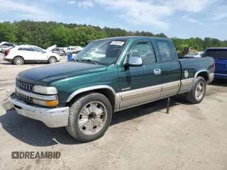 2002 Chevrolet Silverado 1500 LS with VIN 2GCEC19V421344357, listed as a Copart auction lot 53668705 with 233,608 mi miles and Salvage Title. Bid and sale history available at DreamBid. Image 1.