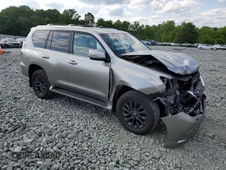 2023 Lexus GX 460 Premium with VIN JTJAM7BX3P5383132, listed as a Copart auction lot 57887005 with 18,198 mi miles and Salvage title. Bid and sale history available at DreamBid. Image 4.
