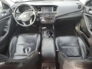2014 Kia Cadenza Premium with VIN KNALN4D74E5128214, listed as a Copart auction lot 87692675 with 159,014 mi miles and Salvage Title. Bid and sale history available at carsss.com. Image 8.