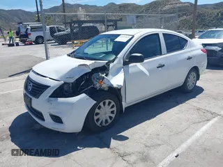 2014 Nissan Versa SV with VIN 3N1CN7AP0EL861162, listed as a IAAI auction lot 41871833 with 118,934 mi miles. Bid and sale history available at carsss.com. Image 2.