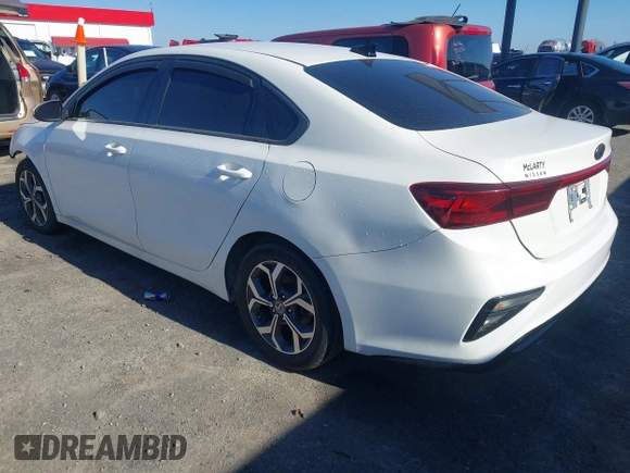 2019 Kia Forte LXS with VIN 3KPF24AD0KE094596, listed as a IAAI auction lot 41166967 with 87,665 mi miles. Bid and sale history available at carsss.com. Image 3.