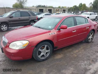 2007 Buick Lucerne V6 CXL with VIN 1G4HD57287U233554, listed as a IAAI auction lot 41494853 with 119,573 mi miles. Bid and sale history available at carsss.com. Image 2.