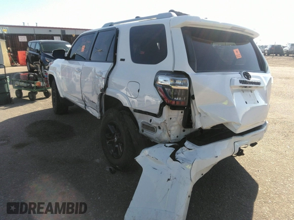 2017 Toyota 4Runner SR5 with VIN JTEBU5JR5H5415297, listed as a IAAI auction lot 42140934 with 116,101 mi miles and . Bid and sale history available at DreamBid. Image 3.