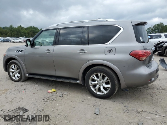 2013 Infiniti QX56 with VIN JN8AZ2NE9D9042487, listed as a Copart auction lot 68790494 with 160,732 mi miles and Salvage Title. Bid and sale history available at carsss.com. Image 2.