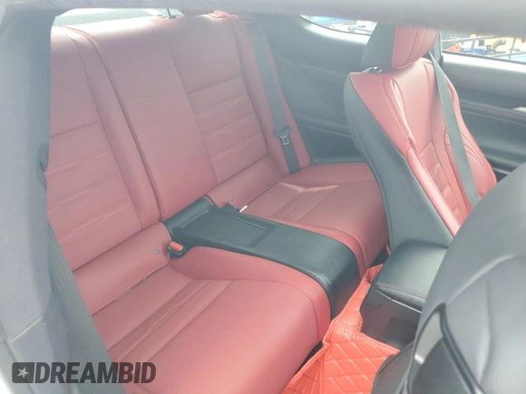 2021 Lexus RC 300 F Sport z VIN JTHGA5BC1M5011676, wystawiony jako Copart lot #58583705 z przebiegiem 50 974 mil mil oraz Szkoda całkowita • Salvage title. Historia ofert i sprzedaży dostępna na DreamBid. Obrazek 10.