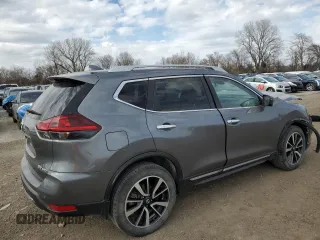 2019 Nissan Rogue SL with VIN 5N1AT2MV0KC766904, listed as a Copart auction lot 49972915 with 56,273 mi miles and Salvage Title. Bid and sale history available at carsss.com. Image 3.