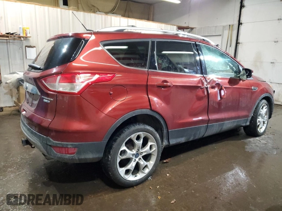 2016 Ford Escape Titanium with VIN 1FMCU9J97GUA24992, listed as a Copart auction lot 43031585 with 80,527 mi miles and Salvage Title. Bid and sale history available at carsss.com. Image 3.