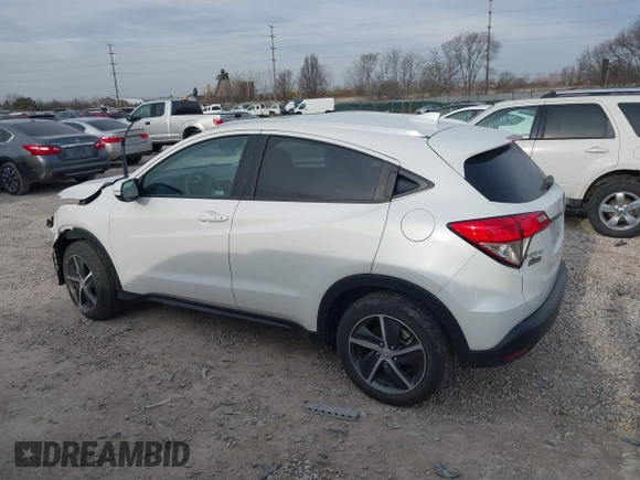 2022 Honda HR-V EX with VIN 3CZRU6H55NM767243, listed as a IAAI auction lot 41811186 with 33,445 mi miles. Bid and sale history available at carsss.com. Image 14.