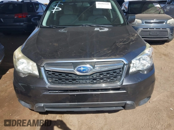 2014 Subaru Forester 2.5i with VIN JF2SJAAC9EG410963, listed as a IAAI auction lot 41692149 with 170,031 mi miles. Bid and sale history available at carsss.com. Image 6.