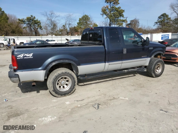 2000 Ford Super Duty F-250 XL with VIN 1FTNX21F8YEC71662, listed as a Copart auction lot 45209725 with 163,572 mi miles and Clean Title. Bid and sale history available at carsss.com. Image 3.
