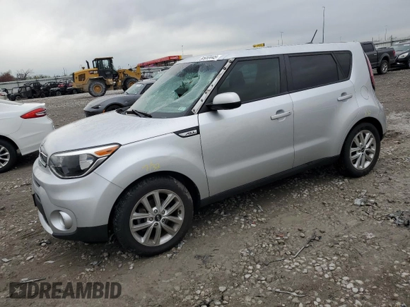 2018 Kia Soul + with VIN KNDJP3A59J7544078, listed as a Copart auction lot 51690445 with 95,624 mi miles and Salvage Title. Bid and sale history available at carsss.com. Image 1.