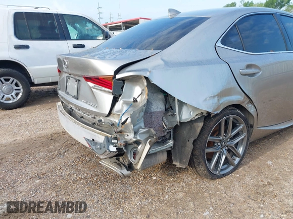 2017 Lexus IS with VIN JTHCM1D27H5022206, listed as a IAAI auction lot 42119275 with 136,736 mi miles. Bid and sale history available at carsss.com. Image 6.