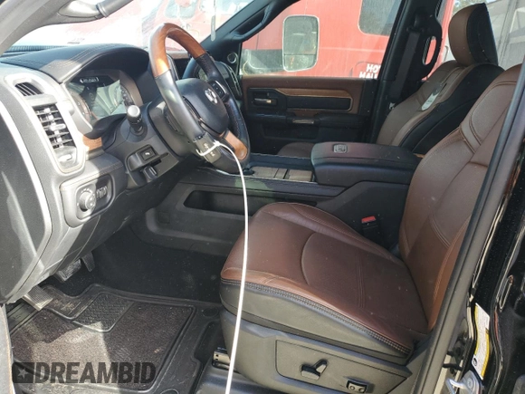 2020 Ram 3500 Longhorn with VIN 3C63RRKL4LG296520, listed as a Copart auction lot 72386394 with 47,975 mi miles and Salvage Title. Bid and sale history available at carsss.com. Image 7.