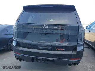 2025 Chevrolet Suburban RST with VIN 1GNS6ERL1SR112782, listed as a Copart auction lot 86405104 with 1,235 mi miles and Salvage Title. Bid and sale history available at carsss.com. Image 6.